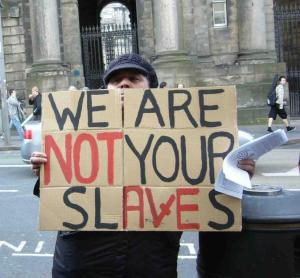 Anti-Workfare protests in the UK