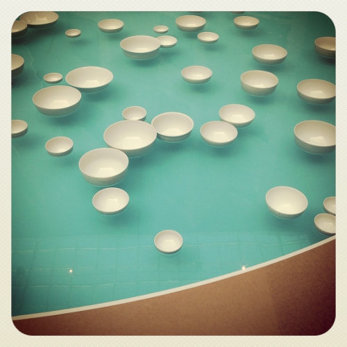 Clinamen 2013, Céleste Boursier-Mougenot acoustic installation, National Gallery of Victoria. 